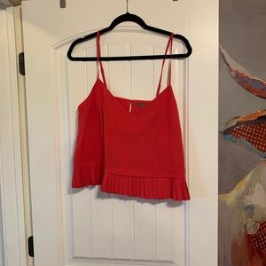 French connection pink tank